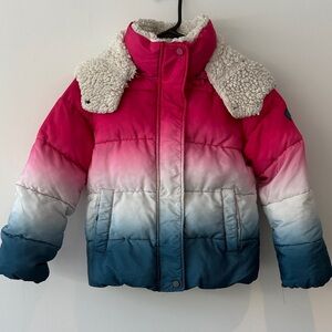 Steve Madden Kids Gradient Pink and Blue Jacket